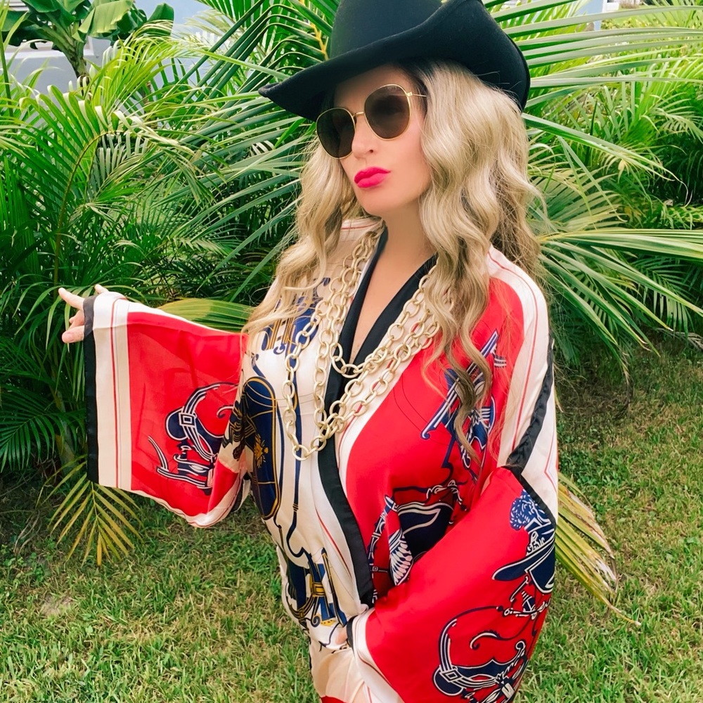 GORGEOUS silk Luxury kimono